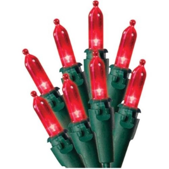 Celebrations Party Supplies Celebrations Red Led String Light Indoor Outdoor 0 Ct Christmas